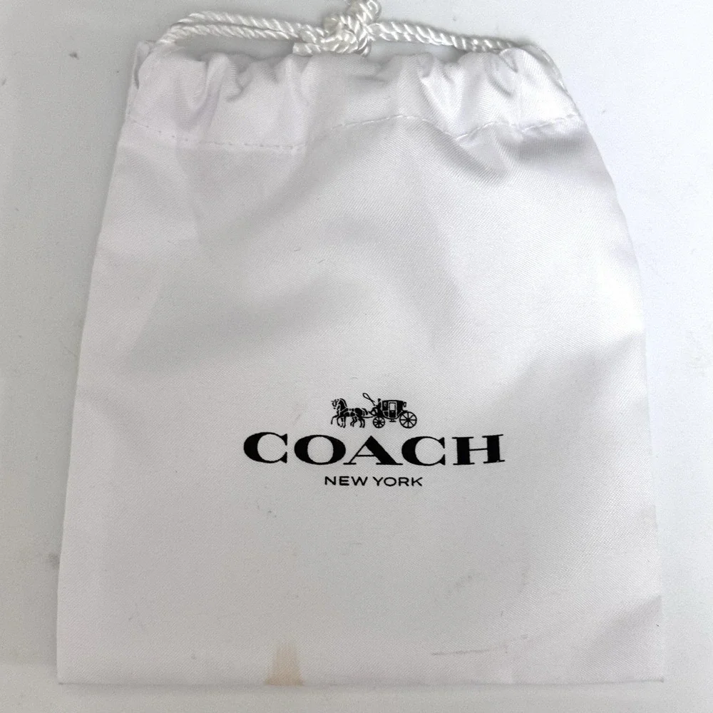 Coach round mirror